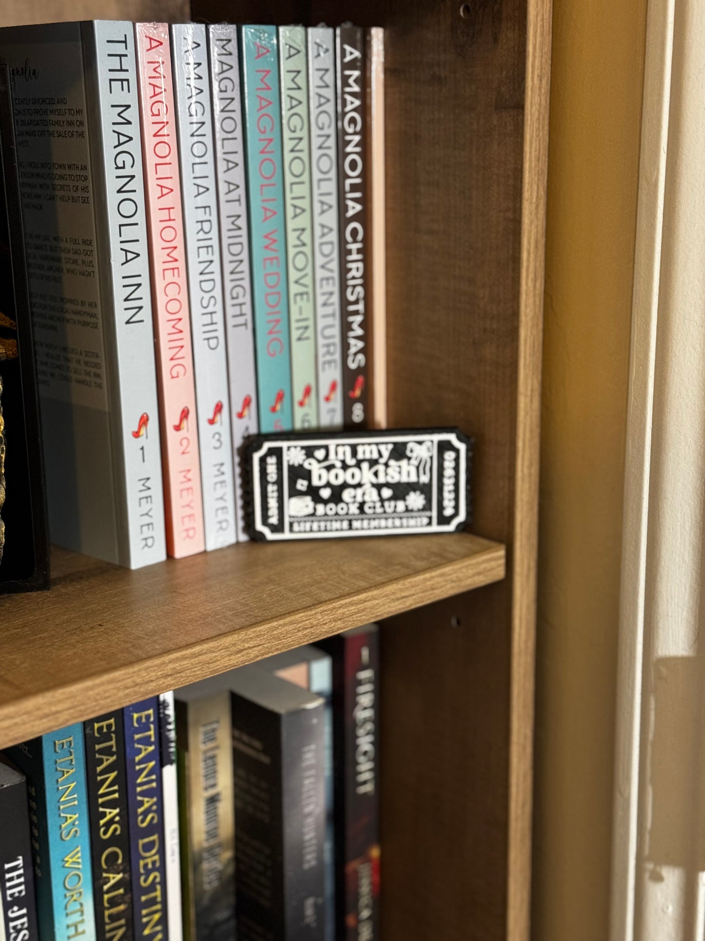 In My Bookish Era Book Club – Bookshelf Decor