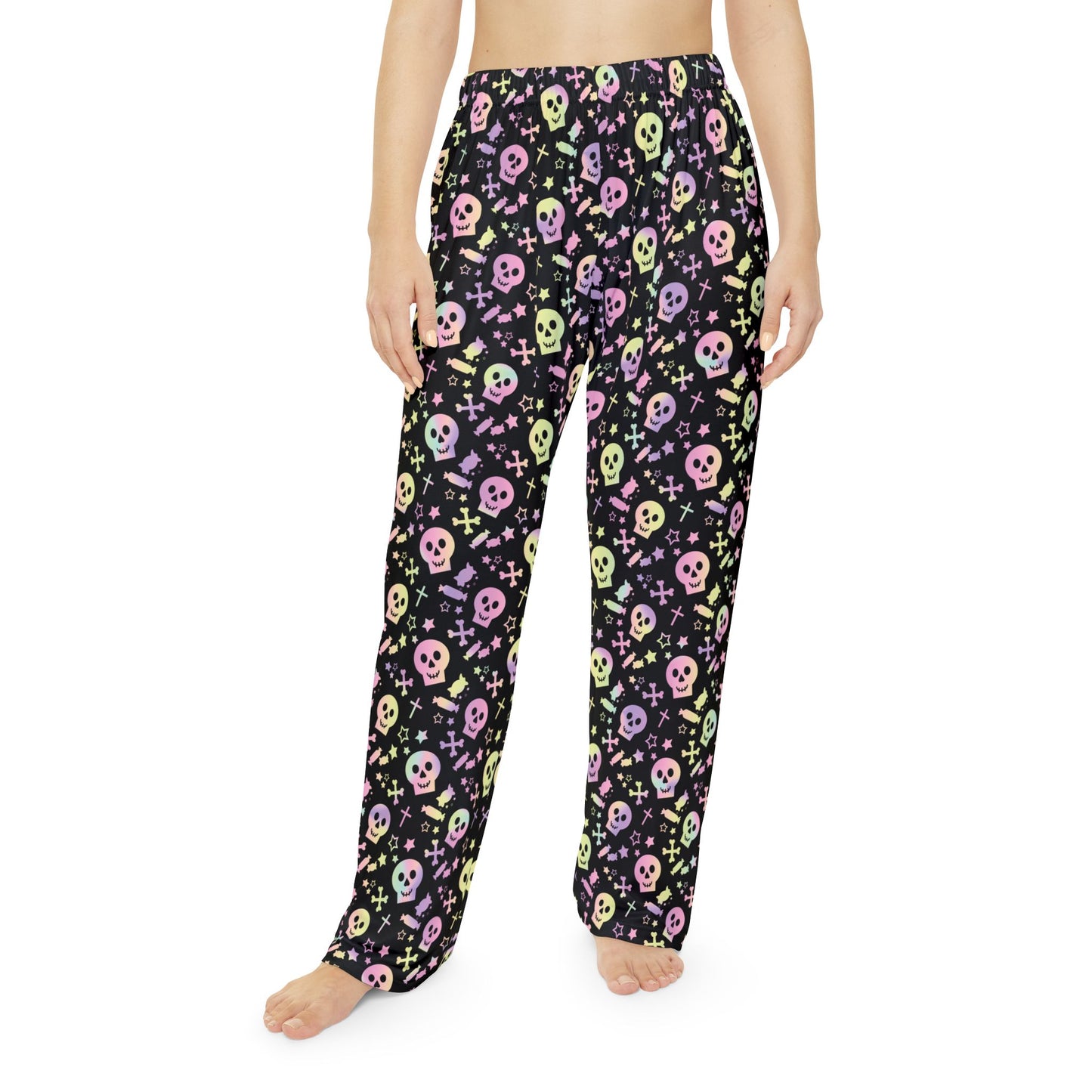 Neon Skulls Women's Pajama Pants