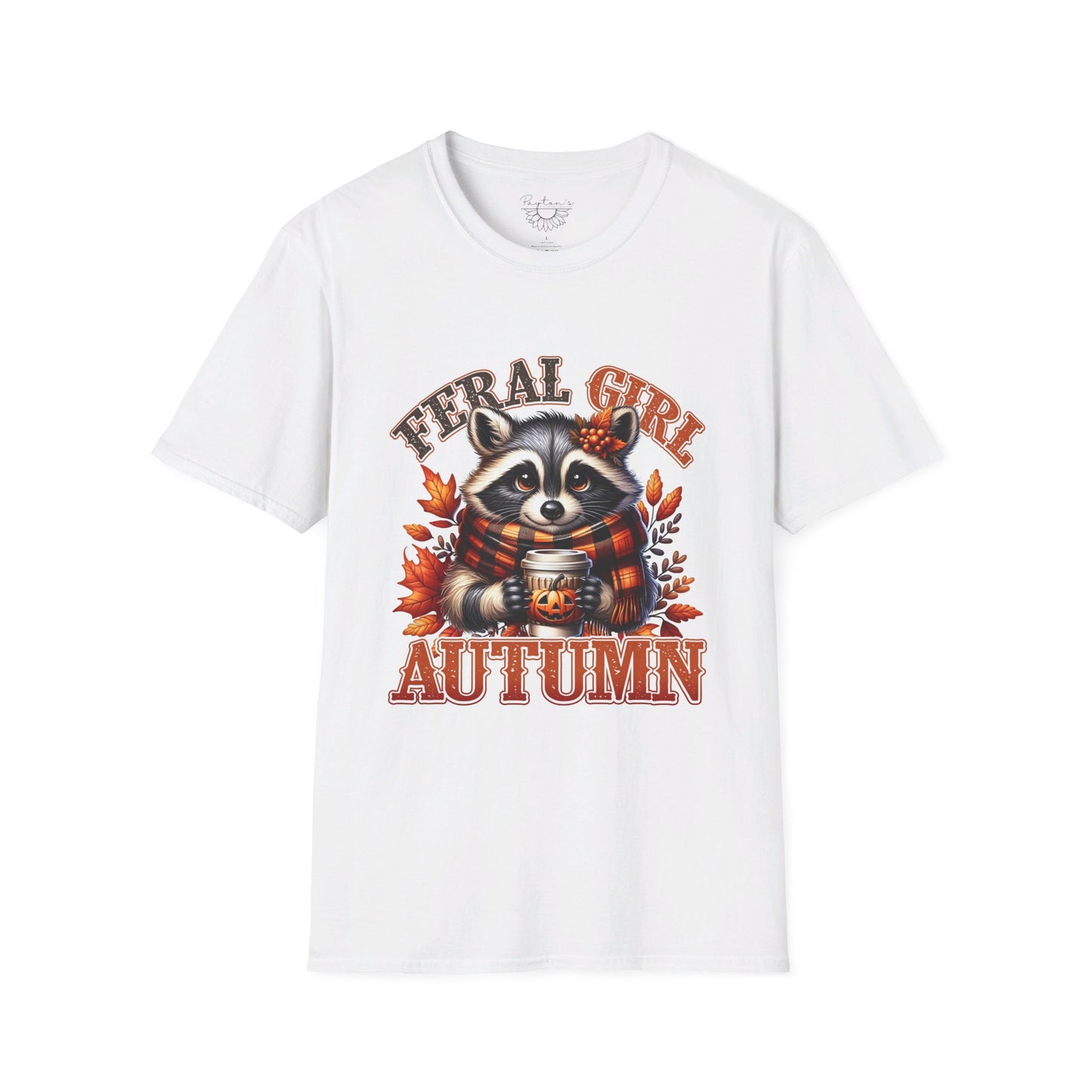 Feral Girl Autumn Racoon