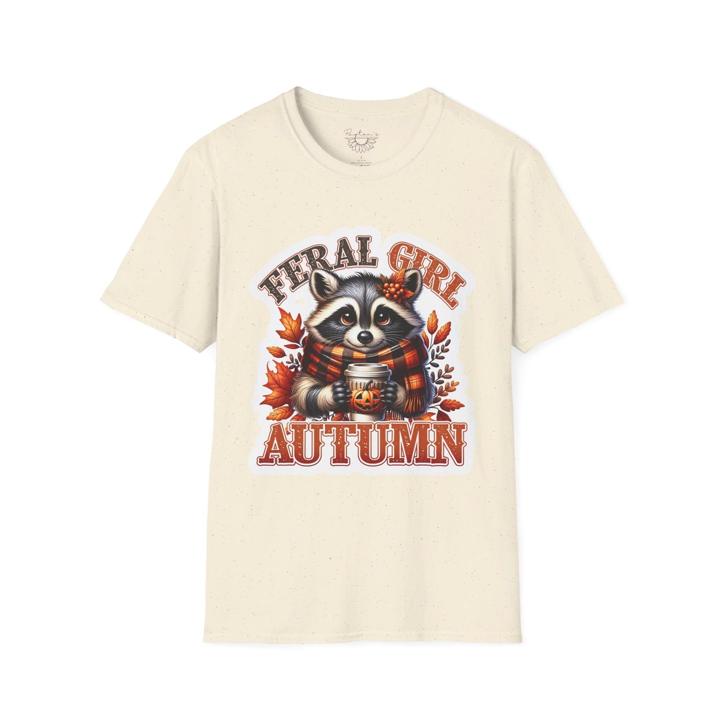 Feral Girl Autumn Racoon