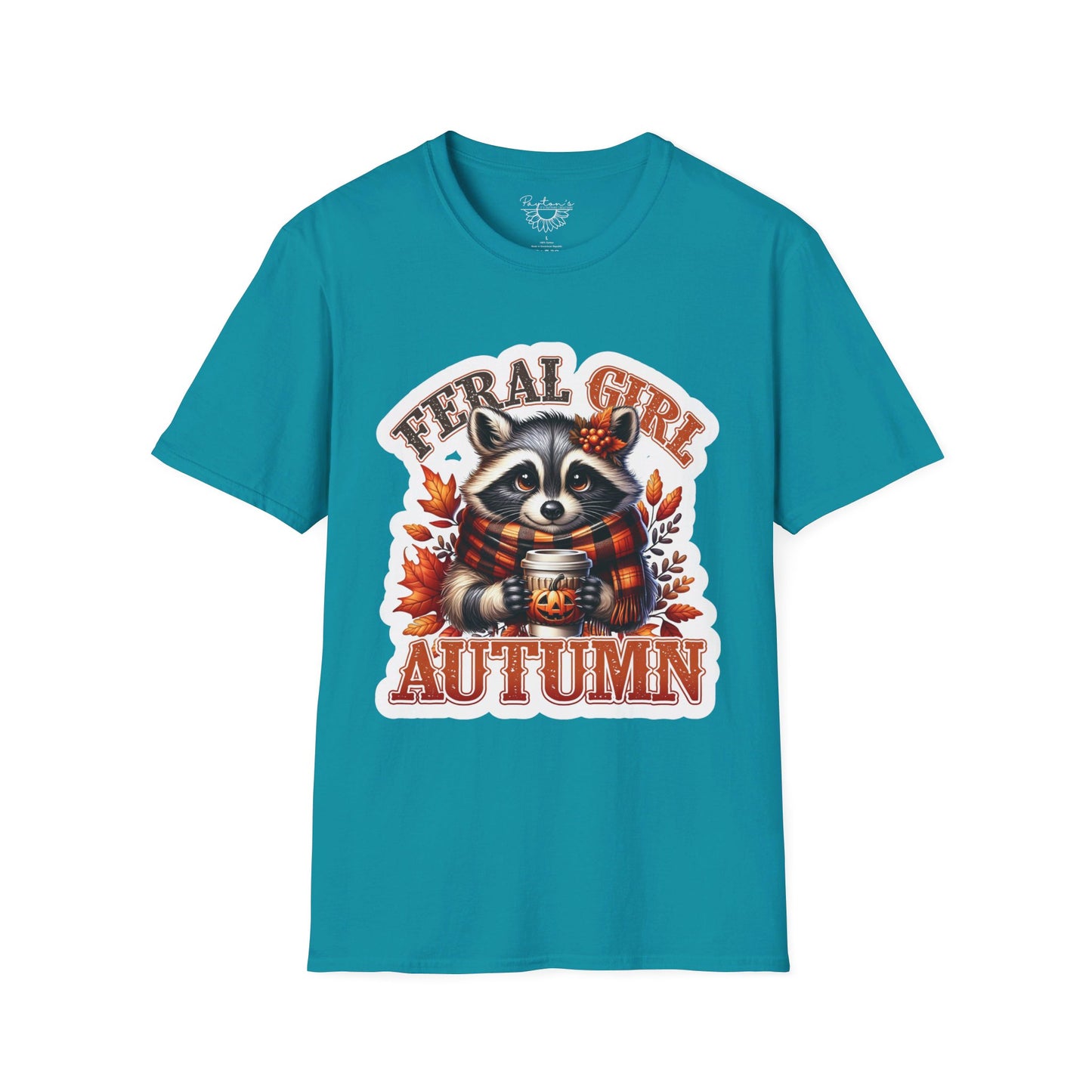 Feral Girl Autumn Racoon