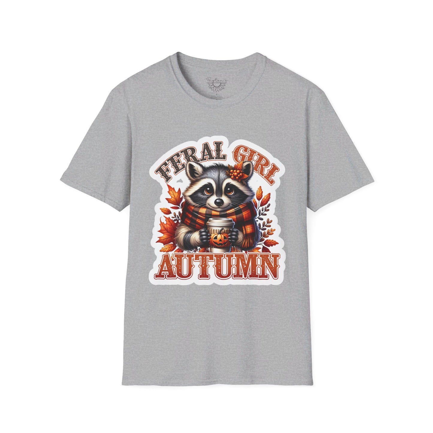 Feral Girl Autumn Racoon