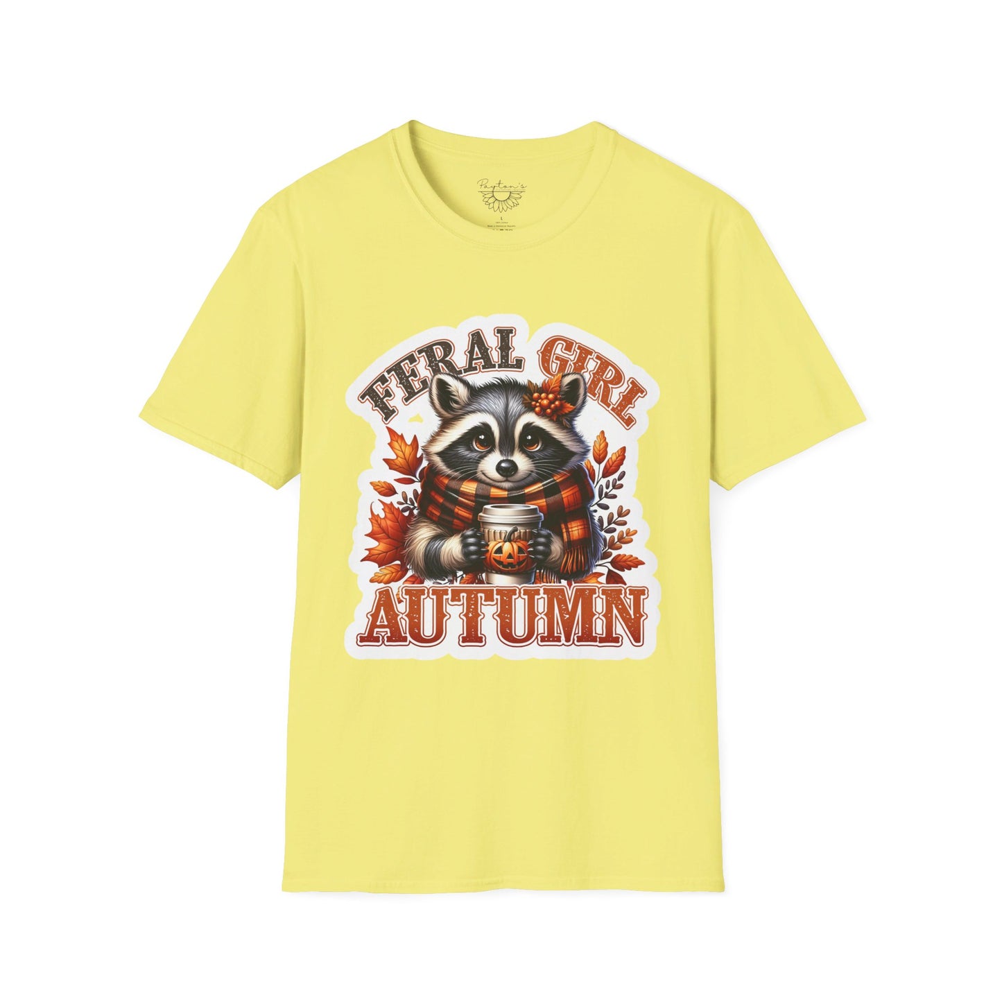 Feral Girl Autumn Racoon