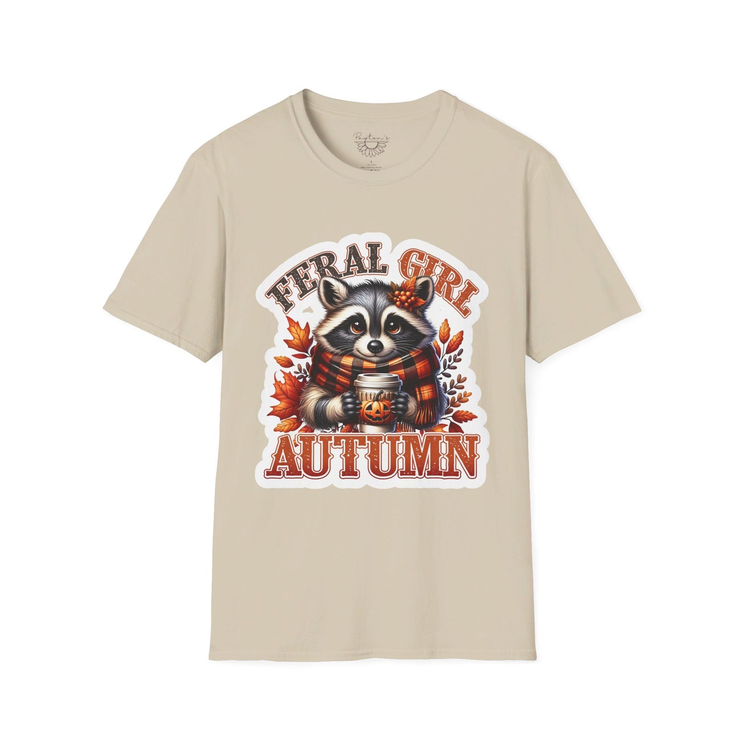 Feral Girl Autumn Racoon