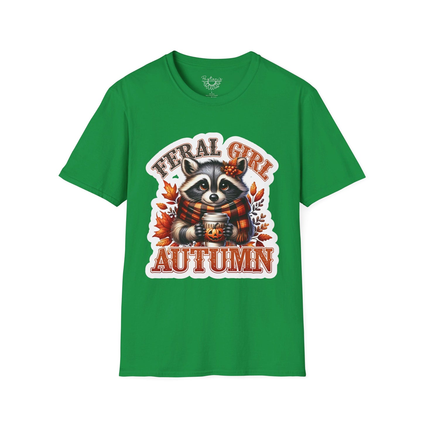 Feral Girl Autumn Racoon