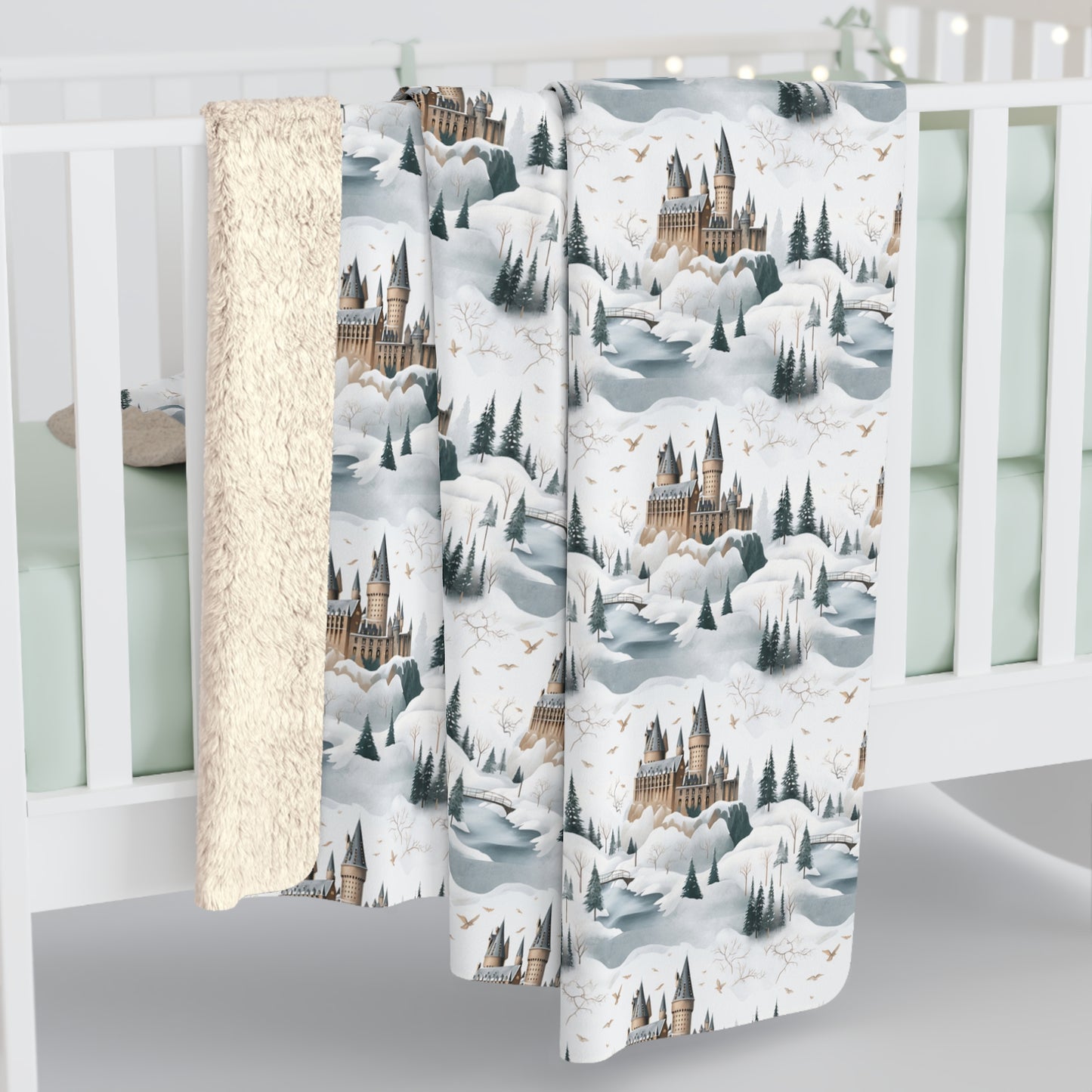 Magic Castle Fleece Blanket