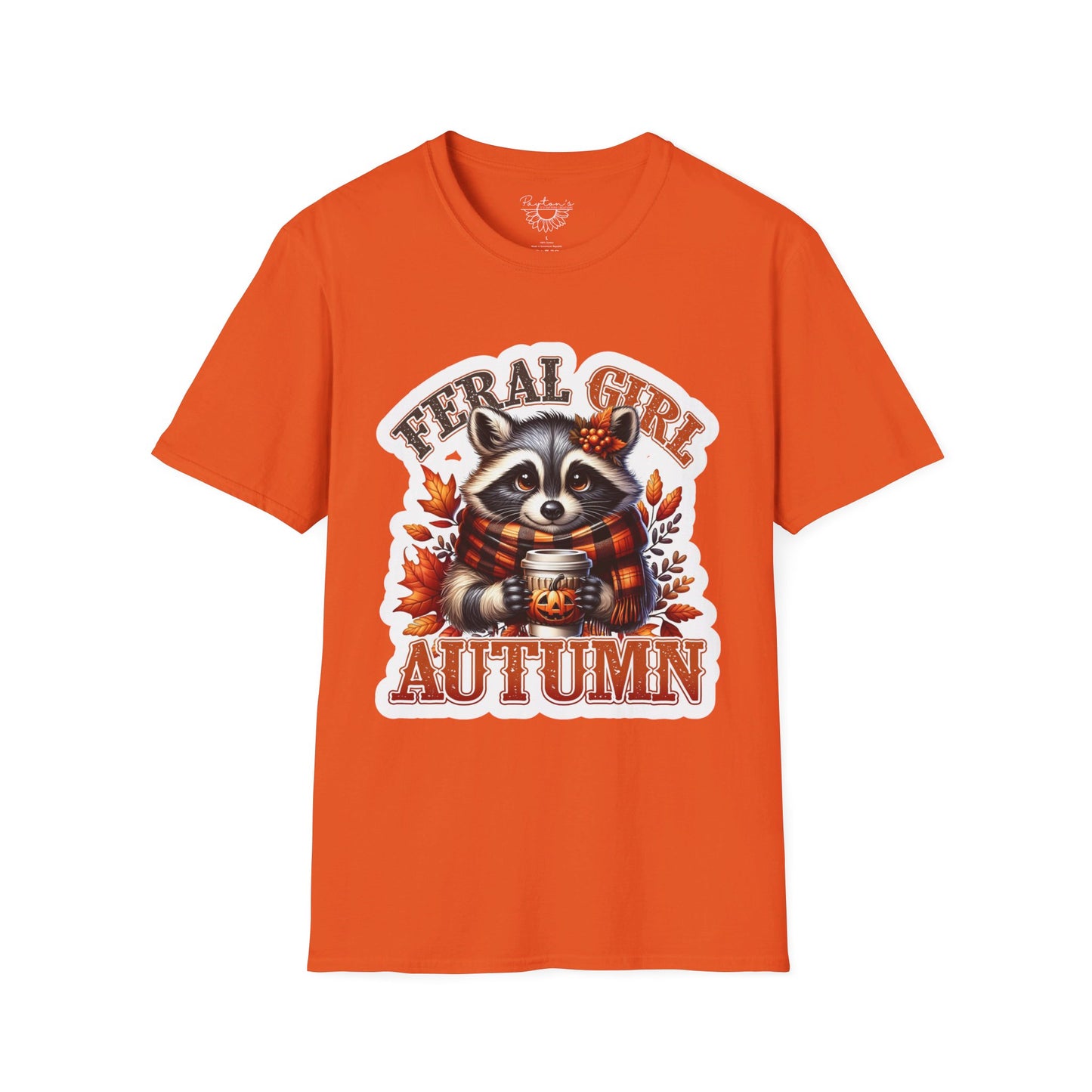 Feral Girl Autumn Racoon