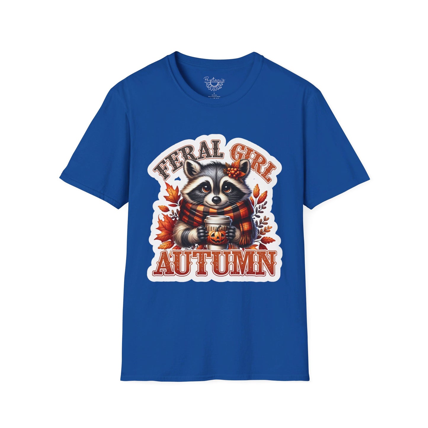 Feral Girl Autumn Racoon