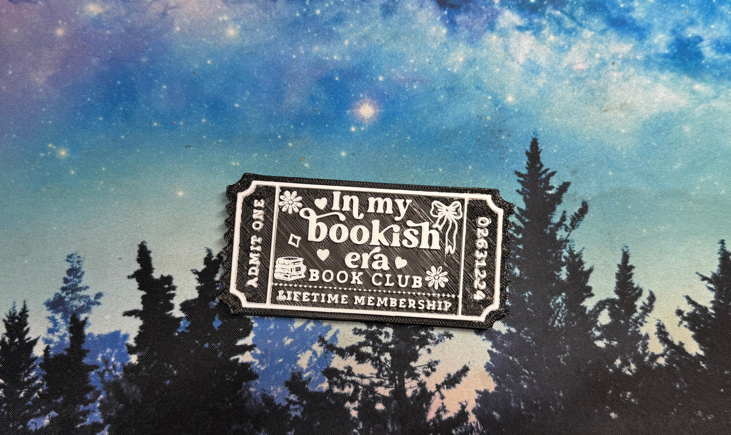 In My Bookish Era Book Club – Bookshelf Decor