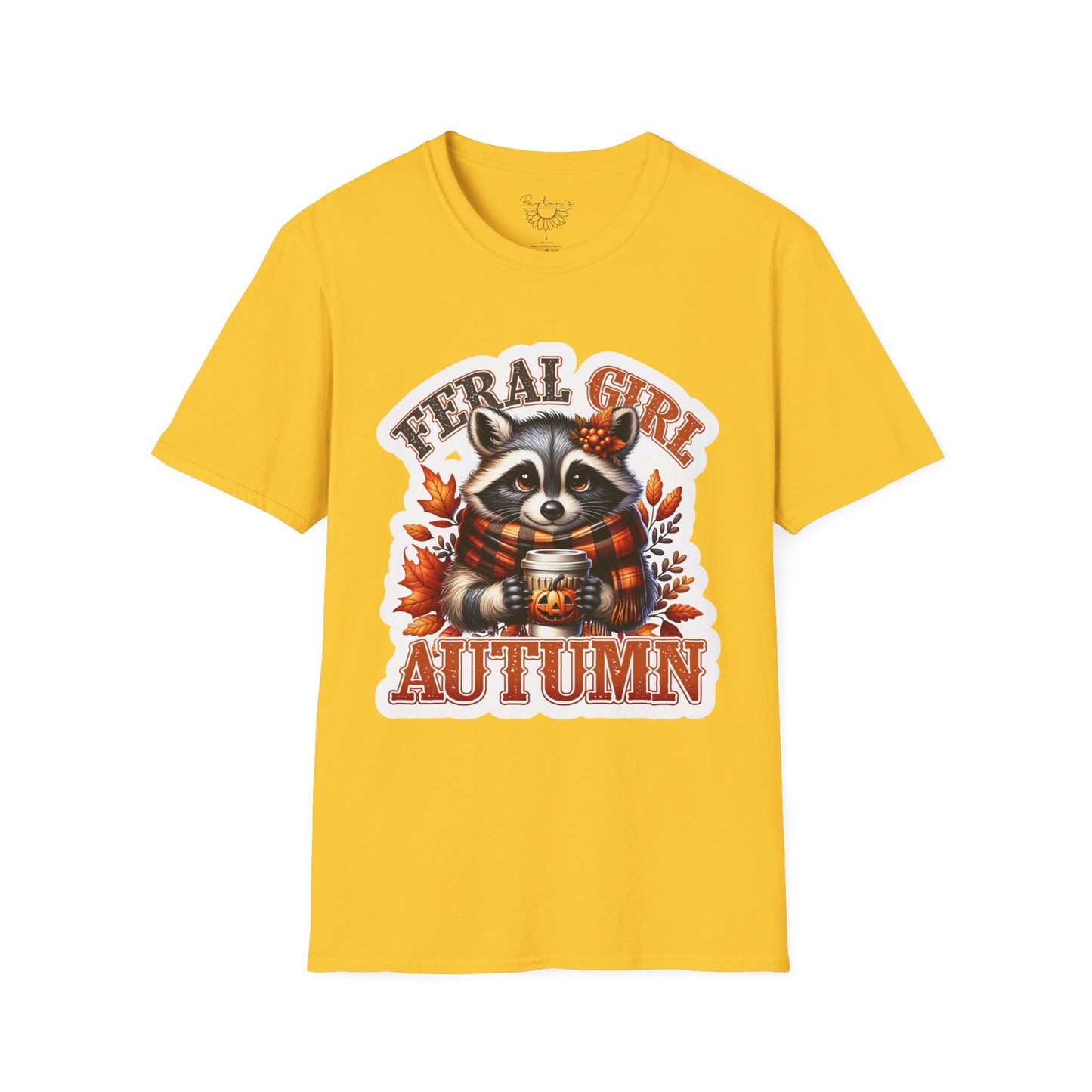 Feral Girl Autumn Racoon