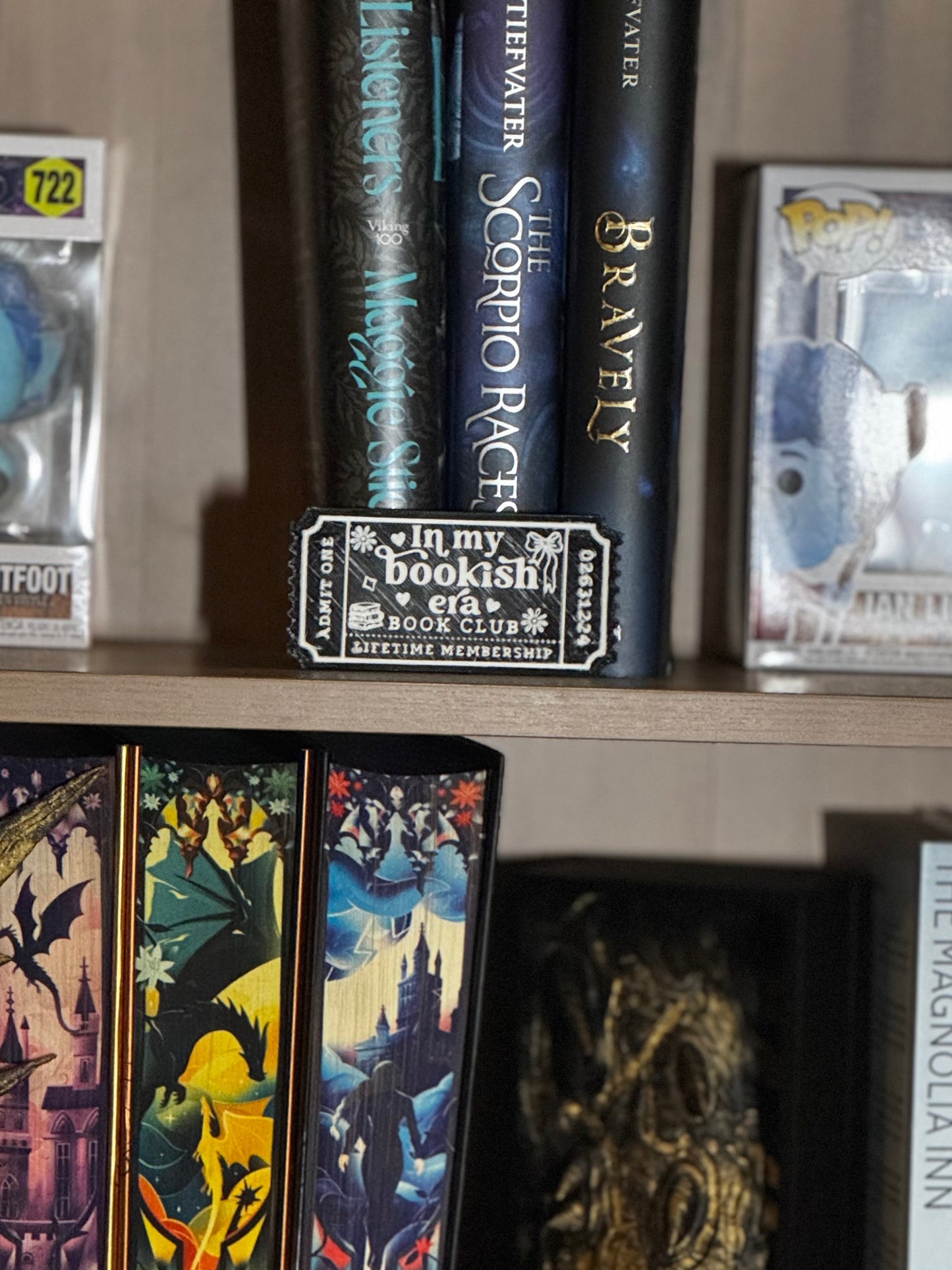 In My Bookish Era Book Club – Bookshelf Decor