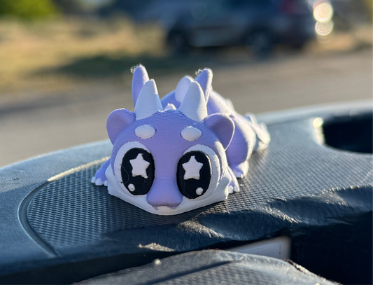 Starry Eyed Chonky Dragon