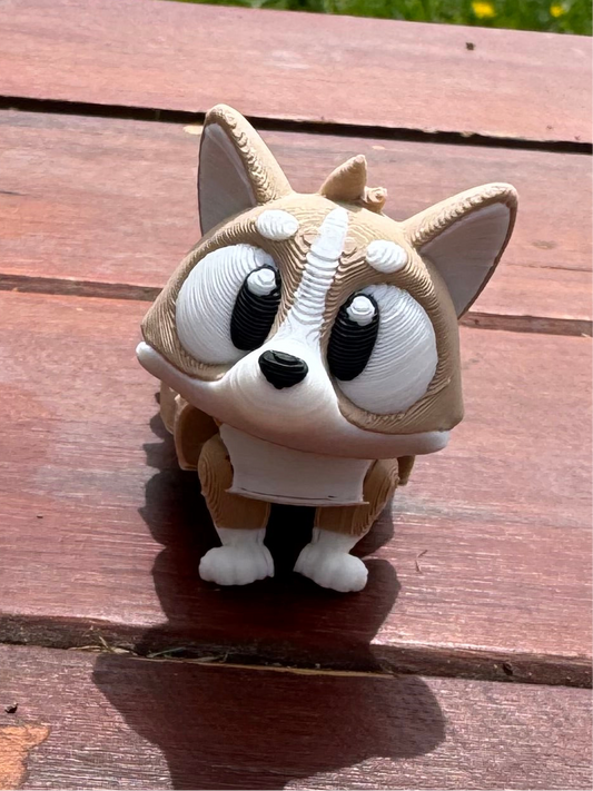 Springtime Corgi
