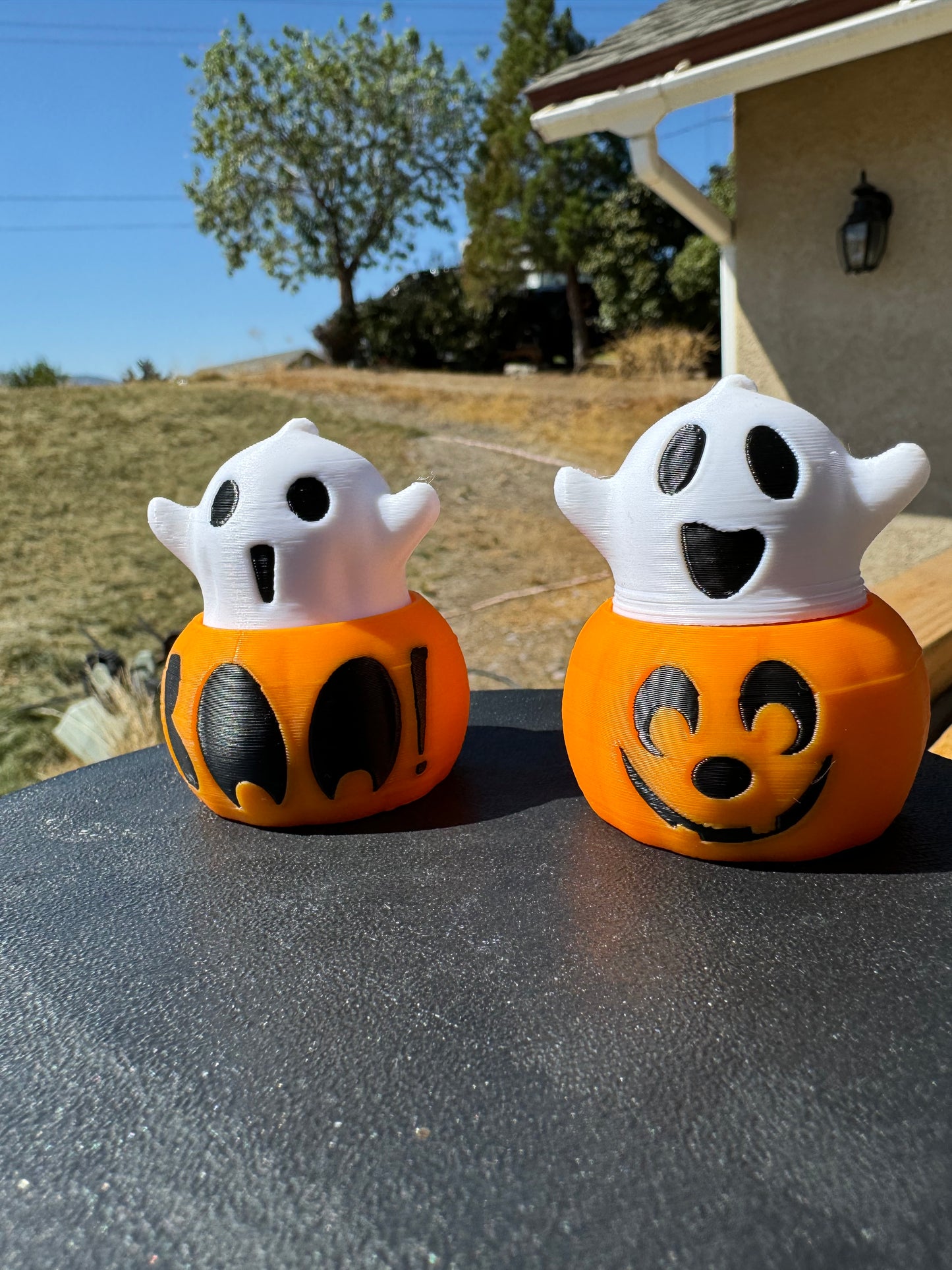 Pumpkin Ghost Poppers